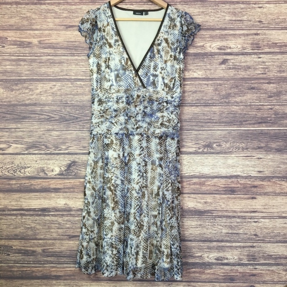 ​Mexx Snake Skin Printed Mini Dress